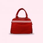 Borsa bowling Retro rossa