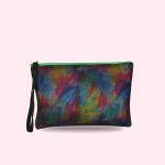 Pochette multi-color retinata