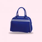 Borsa bowling Retro azzurra